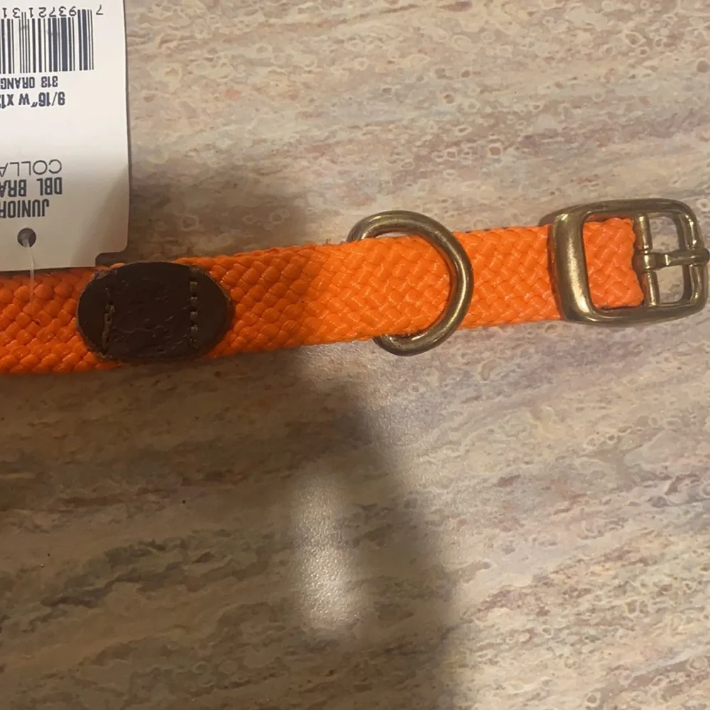 NEW Orange Dog Collar